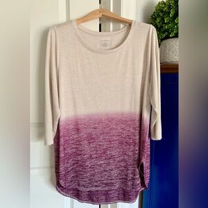 Ombré Sweater Top from Lane Bryant 14/16